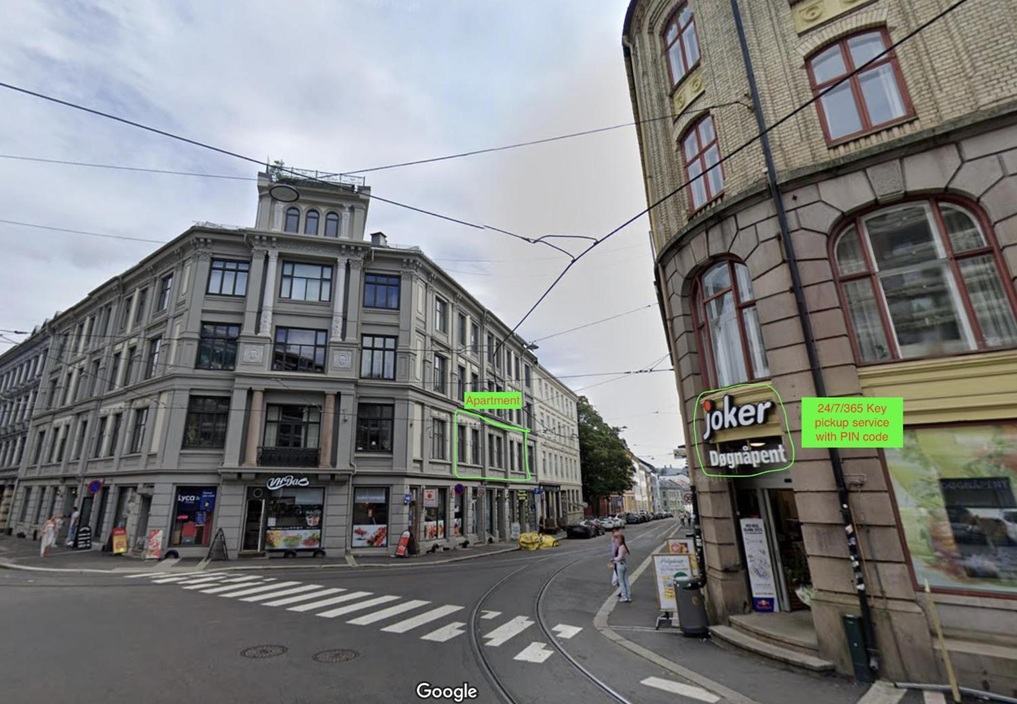 Classical 3 Bedroom, 2 Bath, Minutes From Royal Palace, Main Shopping Street, Restaurants & Downtown Oslo Exterior foto